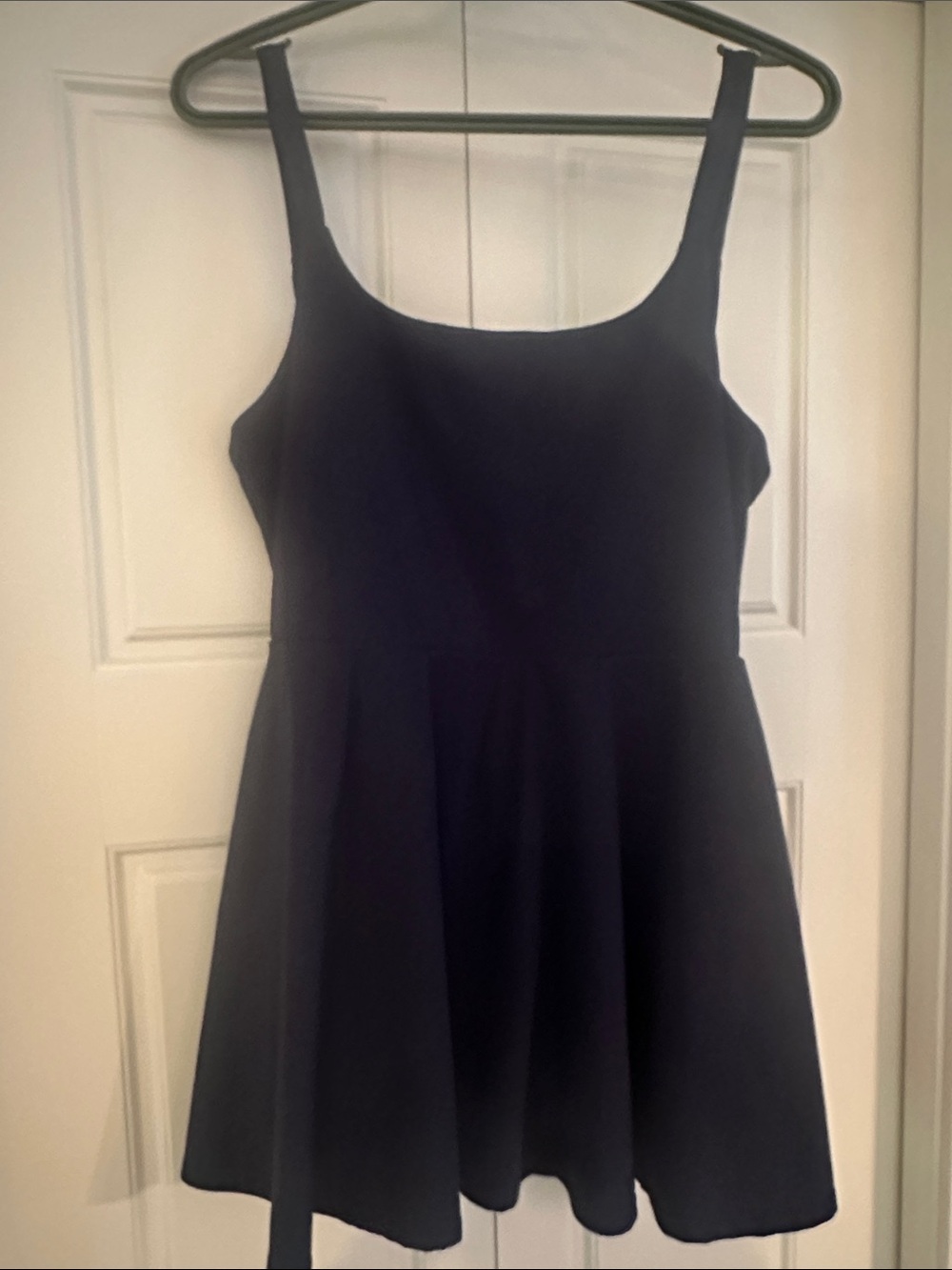 Sporty by Cider Navy Blue Active Dress Built-In Shorts Twist Back Large